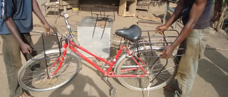 Lasten-Gepäckträger Design Ghana 2011